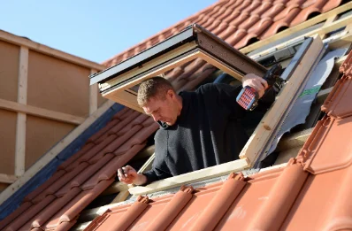 Pose de fenêtres de toit Velux à Bindernheim
